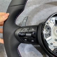 Volant sport en cuir semi-nouveau pour BMW M3 M4 M5 M6 F30 F20 F10 F15 F16 F20 F31 F32 F33 F34 F36 M Sports