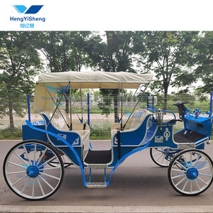 Vintage Royal Victorian Tourism Turismo Lujo Eléctrico y Carruaje de caballos para parques ecuestres - Product Image 4