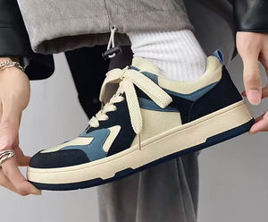 Chaussures de skate pour hommes, tendance sportive, basses, nouvelle collection printemps-été, polyvalentes, pour étudiants, décontractées, respirantes, en maille - Product Image 4