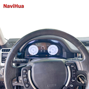 Navihua Đồng hồ tốc độ mới Bảng điều khiển kỹ thuật số tự động âm thanh nổi đa phương tiện cụm LCD Đồng hồ đo Bảng điều khiển cho phạm vi Rover V8 2002-2012 - Product Image 1