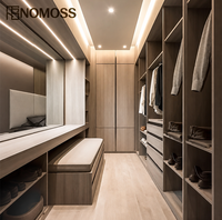 Armoires de dressing sur mesure de luxe pour projets de villas haut de gamme – Achat direct usine