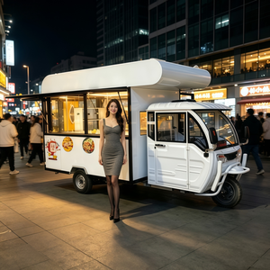 Nous proposons des services de conception complets en interne pour votre caravane blanche moderne, dotée d'une structure en acier inoxydable résistante à la rouille. - Product Image 1