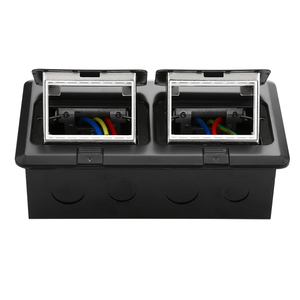 Prise de courant encastrée multifonctionnelle en acier inoxydable gris foncé 16A/250V pour la France, le <span class=keywords><strong>Maroc</strong></span> et le Cameroun - Product Image 6