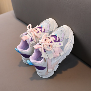 Design di moda di alta qualità nuove <span class=keywords><strong>scarpe</strong></span> <span class=keywords><strong>sportive</strong></span> estive da bambina per bambini in Mesh <span class=keywords><strong>scarpe</strong></span> da passeggio causali per bambini - Product Image 2