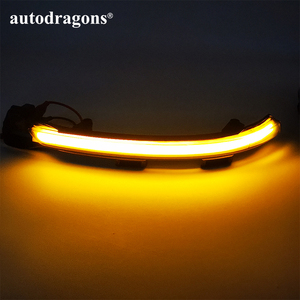 Clignotants LED dynamiques ADT à séquence lumineuse ambre pour rétroviseurs VW Golf 7 MK7, installation Plug & Play, 12V 10W, lumière dynamique. - Product Image 6