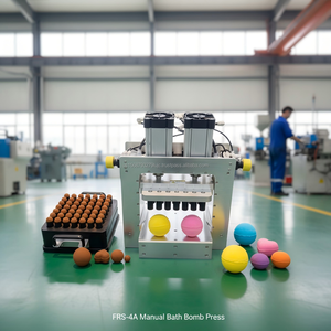 Máquina Neumática para Hacer Bombas de Baño FURIS FRS-1A para Uso Doméstico, 1, 2 y 3 Colores, Múltiples Formas y Tamaños, Molde Múltiple, Certificación CE - Product Image 2