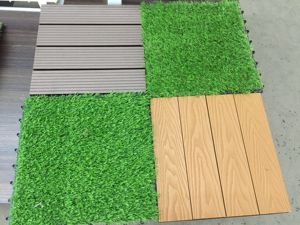 Plancher en composite bois-plastique pour extérieur, terrasse de jardin, dalles de patio, lisses, antidérapantes, imperméables, garantie 5 ans - Product Image 3