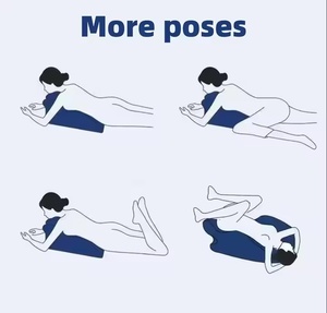 Oreiller Sexy fonctionnel pour lire le dos dormir casque enclin jambe partie du corps-Sexypillow