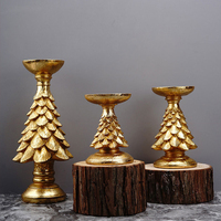 Sculpture créative de sapin de Noël, chandelier en résine, artisanat personnalisé, ornement de Noël, décoration festive, décoration de maison pour les fêtes, cadeau