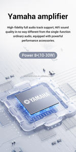 स्मार्ट होम ऑडियो बैकग्राउंड म्यूजिक सिस्टम टच स्क्रीन रिमोट कंट्रोल वायरलेस विफी दीवार फ्लश माउंट होम थिएटर सिस्टम - Product Image 6