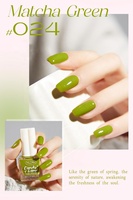Vernis à ongles à séchage rapide à base d'eau KUDAN 10ml, idéal pour les débutants, finition brillante, nuances scintillantes, CPNP HALAL ISO22716 OEM ODM Vente en gros