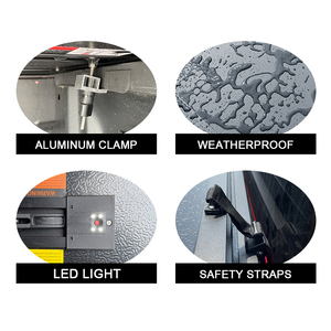 Kscpro เตียงรถบรรทุกพับสามทบแข็งฝาครอบกระบะสำหรับ2012-2022 <span class=keywords><strong>Ford</strong></span> <span class=keywords><strong>Ranger</strong></span> <span class=keywords><strong>wildtrak</strong></span> - Product Image 6