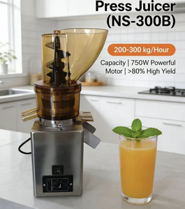 Extractor de Jugo Comercial de Alta Capacidad 300kg/h NS-300B 750W, Exprimidor de Uso Pesado para <span class=keywords><strong>Restaurante</strong></span> - Product Image 2