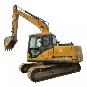 China SANY excavator SANY 135 SY135 135C 13 ton small excavator sany 135C-9 crawler digger cheap price for sale