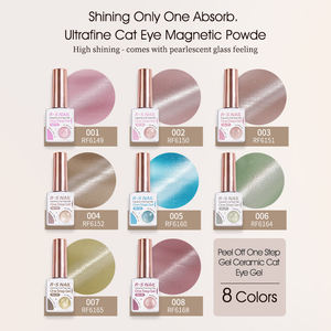 RS Nail Professional 8g Ceramic Cat Eye Gel <span class=keywords><strong>Vernis</strong></span> Disco Step <span class=keywords><strong>UV</strong></span> Nail Gel Polish Soak off <span class=keywords><strong>Semi</strong></span>-<span class=keywords><strong>Permanent</strong></span> 10g Poids Échantillon gratuit - Product Image 5