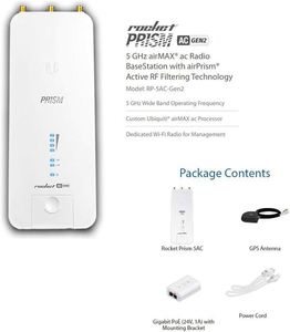 จุดเชื่อมต่อไร้สาย RP-5AC-GEN2 AirMAX Rocket Prism AC 5 GHz - Product Image 3