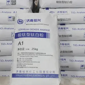 Industrial Grade Nano Pigments Anatase Tio2 Powder Yuxing A1 Titanium Dioxide For Coatings