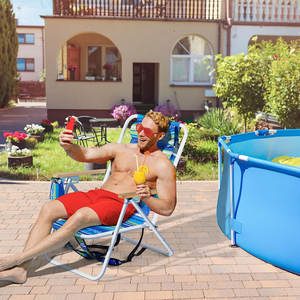 Bestex-<span class=keywords><strong>Silla</strong></span> de <span class=keywords><strong>playa</strong></span> de aluminio de alta calidad, mochila con correas, cubierta de bronceado, ajustable, pesca, <span class=keywords><strong>silla</strong></span> de <span class=keywords><strong>playa</strong></span> de madera <span class=keywords><strong>para</strong></span> personas gordas - Product Image 5