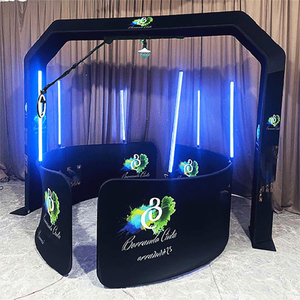 DHL expédition rapide 48H Portable Overhead 360 Selfie Photo Booth SLR iPad Construction en métal Bluetooth 1 an de garantie - Product Image 6