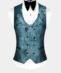 Su misura abito floreale in smoking da uomo da sposa classico con Tuxedo da uomo 3 pezzi 3 pezzi - Product Image 2