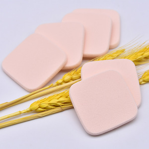 Nbr 100% PU da buffed cạnh bột Puff vòng hình dạng sang trọng phẳng NBR 100% PU da buffed cạnh bột Puff YS-065 - Product Image 2