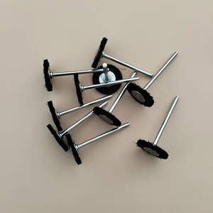 <span class=keywords><strong>Brosse</strong></span> de polissage en <span class=keywords><strong>feutre</strong></span> de coton avec tige en tissu pour le nettoyage des bijoux et du jade - Product Image 2