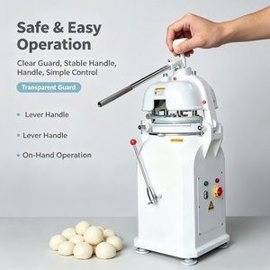 Diviseur et arrondisseur de pâte, machine commerciale de <span class=keywords><strong>d</strong></span>écoupe et <span class=keywords><strong>d</strong></span>'arrondissement de boules de pâte pour le pain, les brioches, la pizza et l'usage en boulangerie - Product Image 2