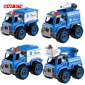 Educational <strong>Building</strong> <strong>Block</strong> <strong>Set</strong> Toy <strong>Intelligent</strong> Construction Model Car Diy Assemble Truck Toy for Kids - Product Image 1