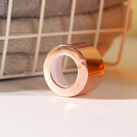 Flacon de parfum rond en verre de 200 ml et 270 ml avec bouchon à vis, vide, écologique, options de décalcomanie personnalisées, compatible avec les diffuseurs à bâtonnets
