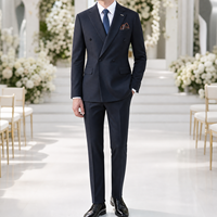 Nouvelle Collection 2026 – Costume Décontracté 3 Pièces pour Homme, Coupe Slim, Idéal Mariage et Banquet – Blazer, Pantalon et Gilet – Ensemble de Luxe pour Marié – Noir