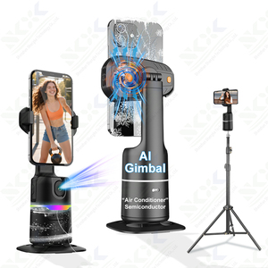 ตัวยึดจับโทรศัพท์ให้ความเย็นอุปกรณ์ติดตามใบหน้าสำหรับสมาร์ทโฟนขาตั้งกล้องเซมิคอนดักเตอร์ควบคุมด้วยท่าทางการกระจายความร้อน - Product Image 1