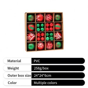 Adornos Navideños 2025, Bolas Pequeñas de Plástico de 3 cm para Decoración de Árboles de Navidad, Venta al por Mayor - Product Image 3