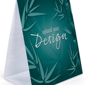 <b>Customized</b> 24 X 36 Corrugated A-Frame Moving Yard Sign with Stake PP Material Waterproof White Double-sided - Product Image 4