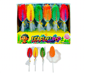 Sucettes en forme de feuille de 15g, bonbons durs, sucettes en forme de lèvres, bonbons en forme de cœur - Product Image 1