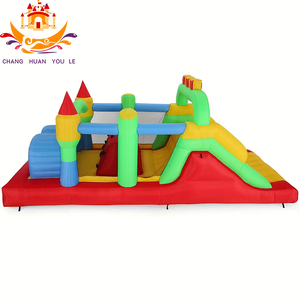 Circuito <span class=keywords><strong>de</strong></span> Obstáculos Inflable Oxford Personalizado, Tobogán Inflable Combinado para Eventos en el Patio Trasero, Capacidad <span class=keywords><strong>de</strong></span> 200 kg, 5-10 Personas - Product Image 4