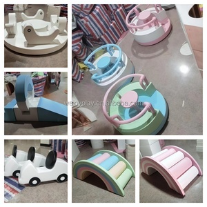Carrusel Eléctrico de Juego Suave Blanco para Niños, Ideal para Centros Comerciales y Alquiler de Equipos para Fiestas - Product Image 5