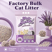 Litière pour chat en bentonite certifiée directement de l'usine, marque OEM, emballage personnalisé, prix de gros, agglomération rapide, sable pour litière pour chat