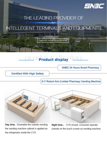 SNBC <span class=keywords><strong>BVM</strong></span>-R2000 Robot Màn Hình Cảm Ứng Thông Minh 24 Giờ Tự Phục Vụ Máy Bán Hàng Tự Động Cho Thuốc Và Mặt Nạ - Product Image 6