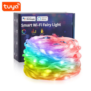 สายไฟ LED Wifi <span class=keywords><strong>อั</strong></span>จฉริยะ<span class=keywords><strong>พ</strong></span>ร้อมรีโมทคอนโทรล10W 10M RGB Tuya Smart Life สำหรับ PST-MSL-10M ในบ้าน - Product Image 5