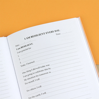 Cahier personnalisé de haute qualité imprimé papier à couverture rigide et carnet de notes d'impression en carton
