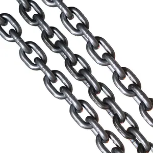 Grade 80 black lifting load chain / 6MM 7MM 8MM 10MM 12MM Grade 80 lifting chain for sale