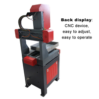 Mini routeur de bureau CNC 6090 600 kw, 900x2040 6040 6060 6012, pour gravure sur bois MDF