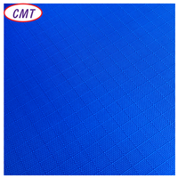 Tissu Oxford en polyester haute densité 420D avec grille de 0,7 cm, conforme à la réglementation européenne REACH (CE) n° 1907/2006, idéal pour les sacs à dos pour ordinateur portable