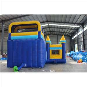 Castillo Inflable de PVC Comercial Personalizado, Tobogán Acuático, Piscina de Pelotas, Combinaciones de Juguetes para Niños, Incluye Accesorio de Soplador - Product Image 2