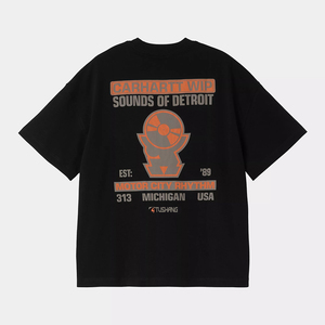 T-shirt Vintage Punk impermeabile personalizzata in cotone 35% di poliestere 65% con disegni sul retro <span class=keywords><strong>a</strong></span> - Product Image 2