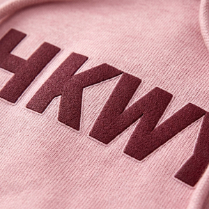 Sweat-shirt à capuche court tendance pour femme 2026, imprimé lettres, en mélange de coton ou 100 % coton biologique, coupe ajustée, décontracté, à manches longues - Product Image 5