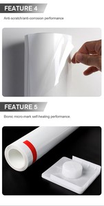 <span class=keywords><strong>Película</strong></span> Protectora de Pintura para Automóviles BOSS PPF de 9.5MIL, <span class=keywords><strong>Película</strong></span> Protectora Transparente de TPU Super Resistente para la Carrocería del Automóvil - Product Image 3