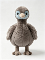 Peluche Émeu Personnalisée OEM, Modèle Animal Réaliste, Fabrication Soignée, Conception Sur Mesure pour Vente en Gros