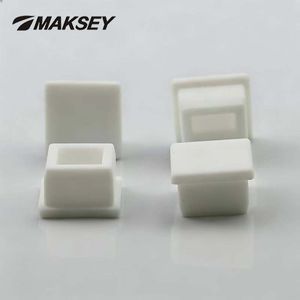 <span class=keywords><strong>MAKSEY</strong></span> Bouchons carrés en silicone 9.6/10.6/11.6/12.6/13.6/14.6mm, embouts d'étanchéité pour tuyaux, patins de protection pour meubles, couvre-tuyaux - Product Image 1