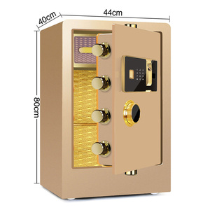 Coffre-fort en métal Big Secret avec serrure à clé et code numérique pour la maison, l'hôtel, le bureau, coffre-fort électronique intelligent pour espèces, coffre-fort numérique à poser au sol PST - Product Image 5